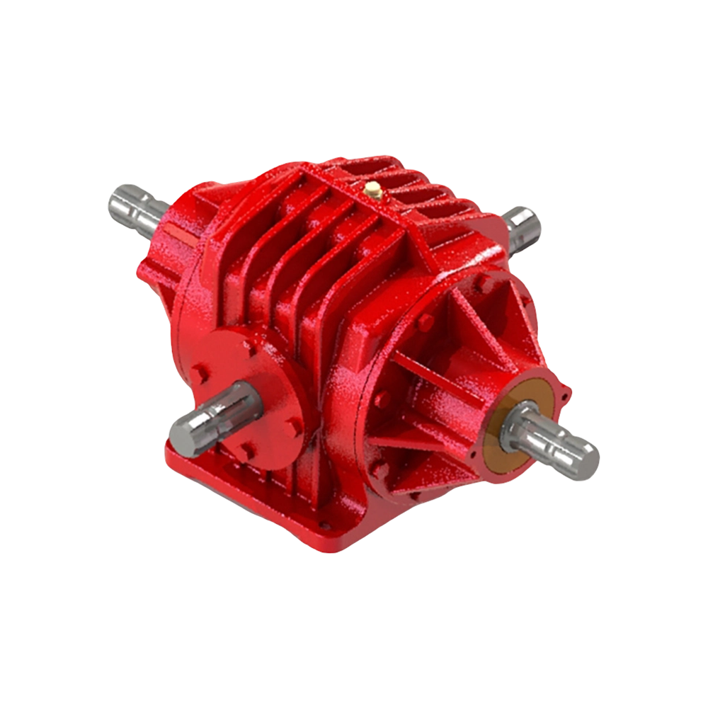 ND B151 90° Caixa de câmbio helicoidal de montagem vertical com caixa de transmissão de ferro fundido