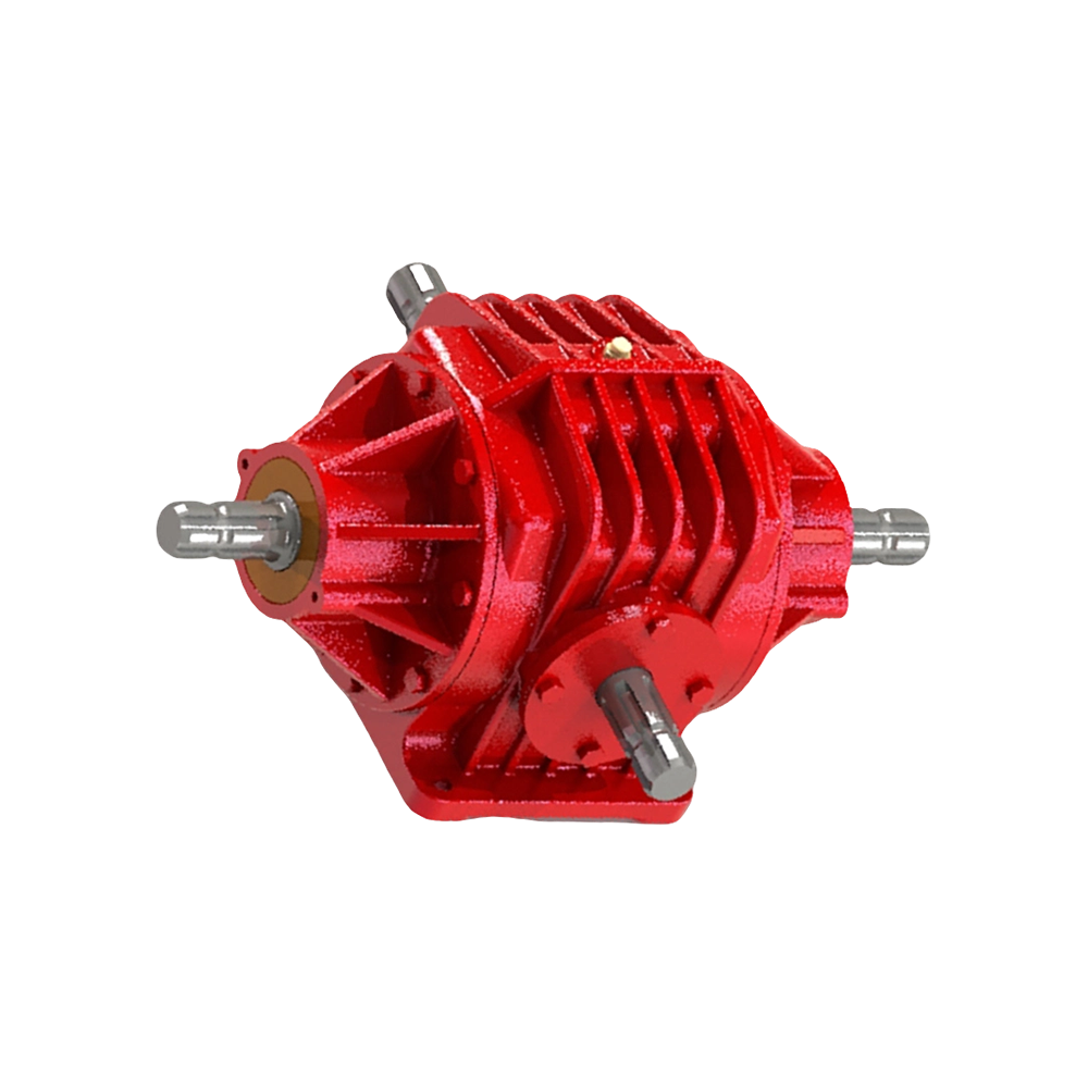 ND B151 90° Caixa de câmbio helicoidal de montagem vertical com caixa de transmissão de ferro fundido