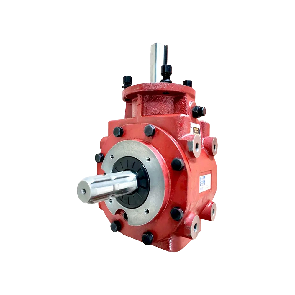 Redutor de engrenagem de tomada de força de ferro fundido vertical ND B198 para equipamento triturador de triturador de madeira